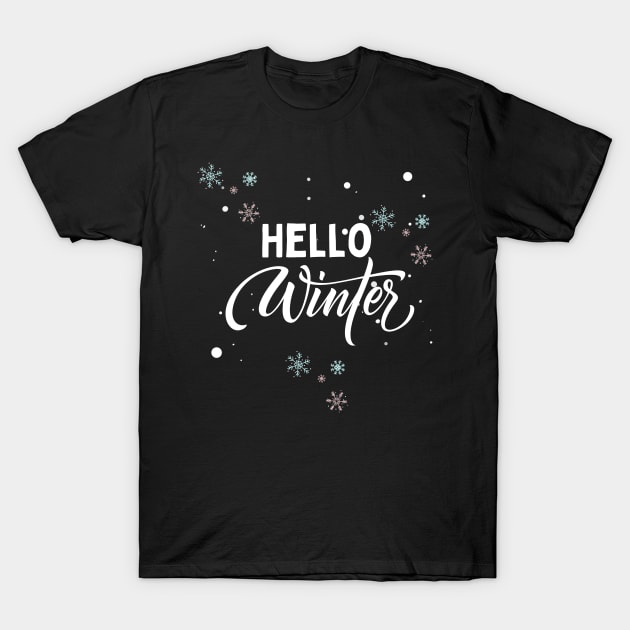 Hello winter 2 T-Shirt by TheSeason